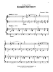 Elegant Hat Dance - Piano Duo (2 Pianos, 4 Hands)