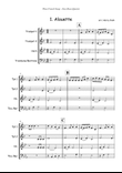 Three French Songs for Easy Brass Quartet