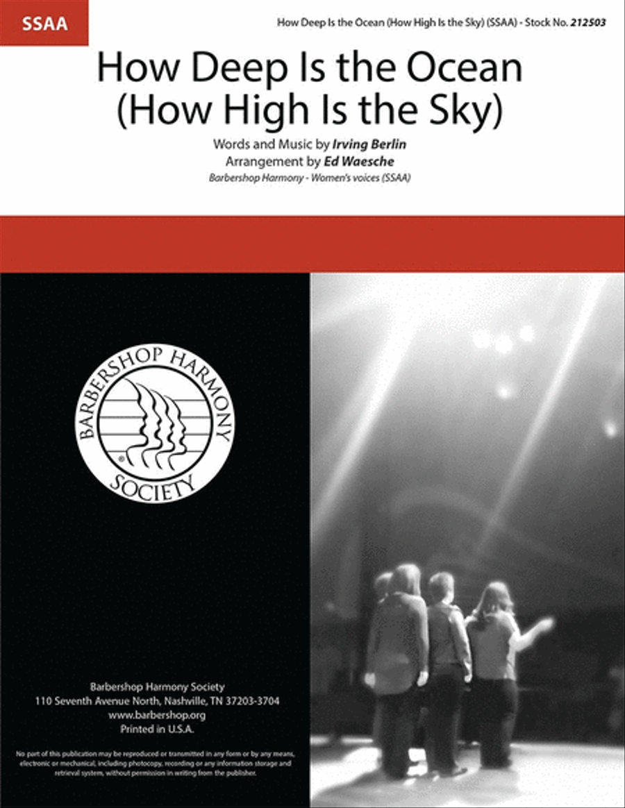 How Deep Is the Ocean (How High Is the Sky) SSAA scores gallery preview page 1