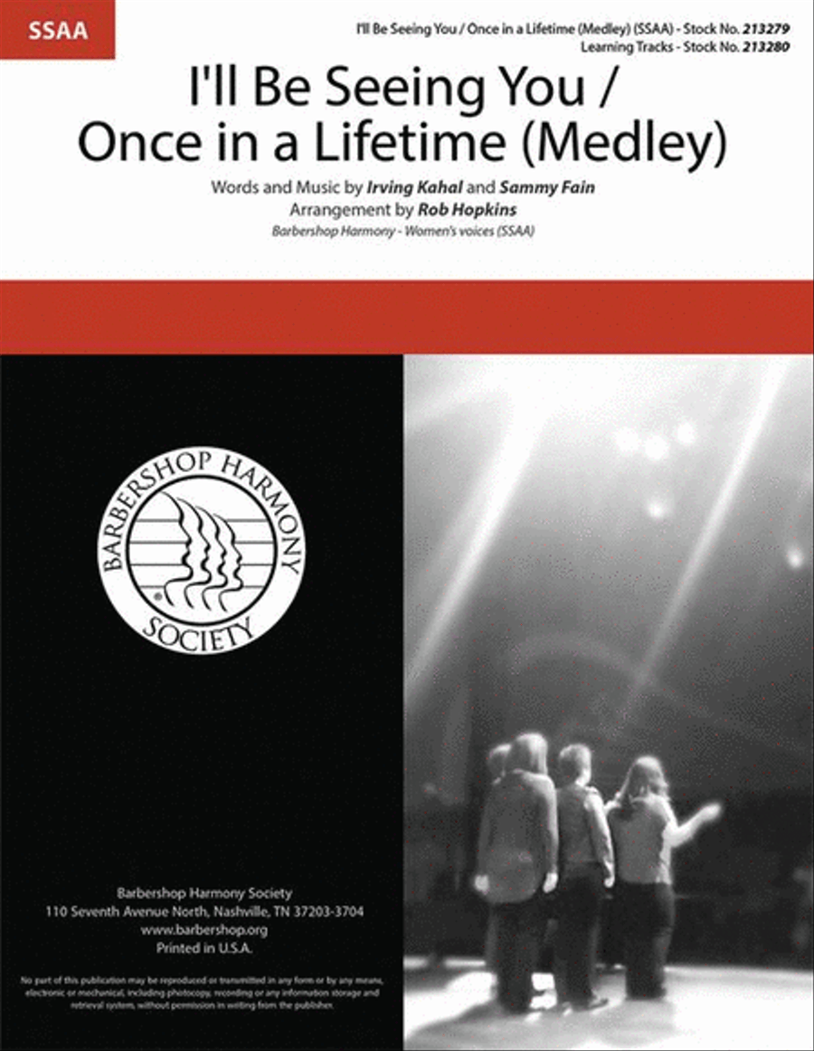 I'll Be Seeing You/Once in a Lifetime Medley SSAA scores gallery preview page 2