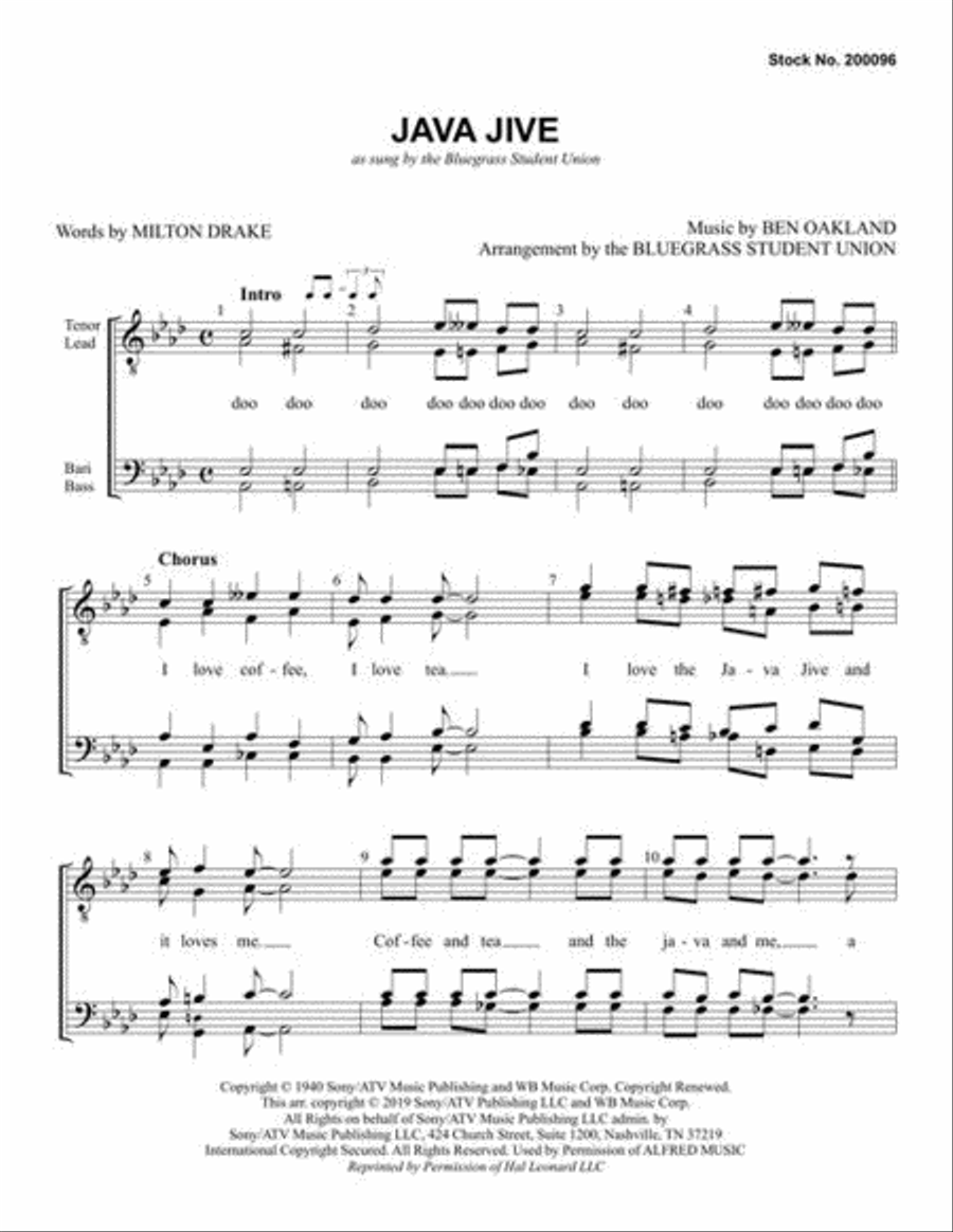 Java Jive Java Jive TTBB scores gallery preview page 3