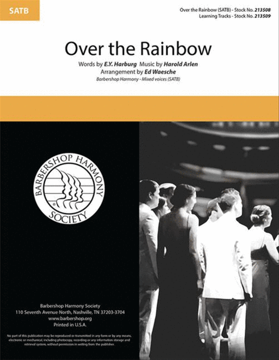 Over the Rainbow Over the Rainbow 4-Part scores gallery preview page 2