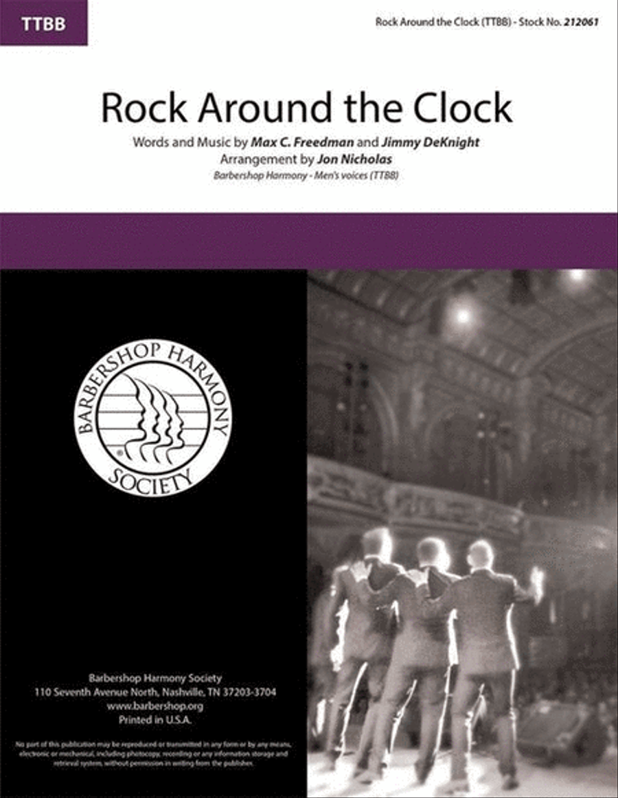 Rock Around the Clock Rock Around the Clock TTBB scores gallery preview page 2
