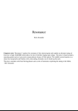 Resonance (for solo guitar) (TAB)