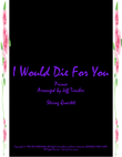 I Would Die 4 U