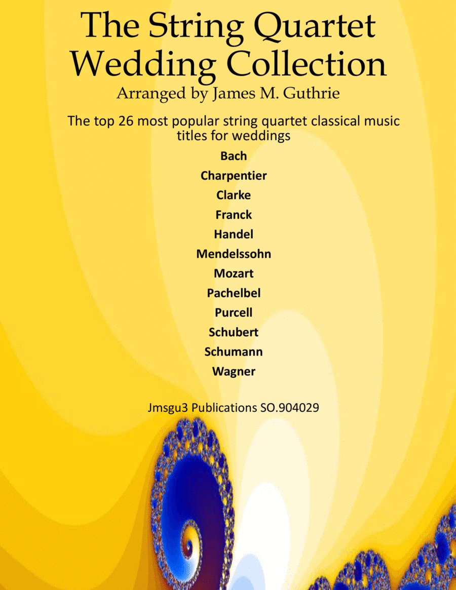 Guthrie: The String Quartet Wedding Collection String Quartet scores gallery preview page 1