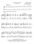 ST Anthony Chorale- handbell -Level 2 (medium difficulty) for 2 or 3 octave handbells