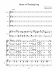 Hymn of Thanksgiving