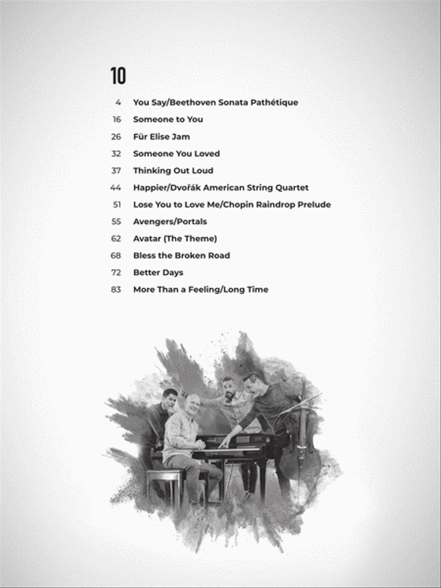 The Piano Guys - 10 [book & CD] Piano scores gallery preview page 2