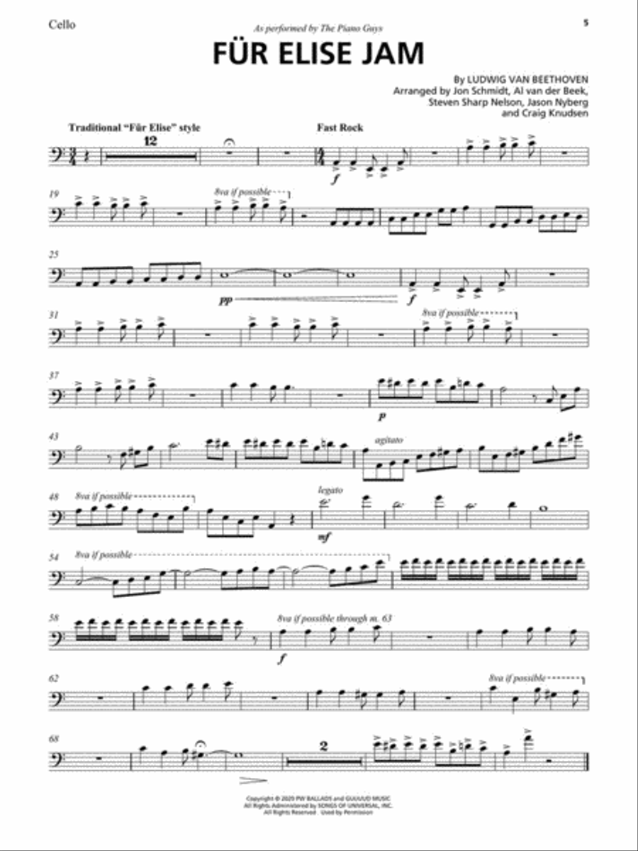 The Piano Guys - 10 [book & CD] Piano scores gallery preview page 7