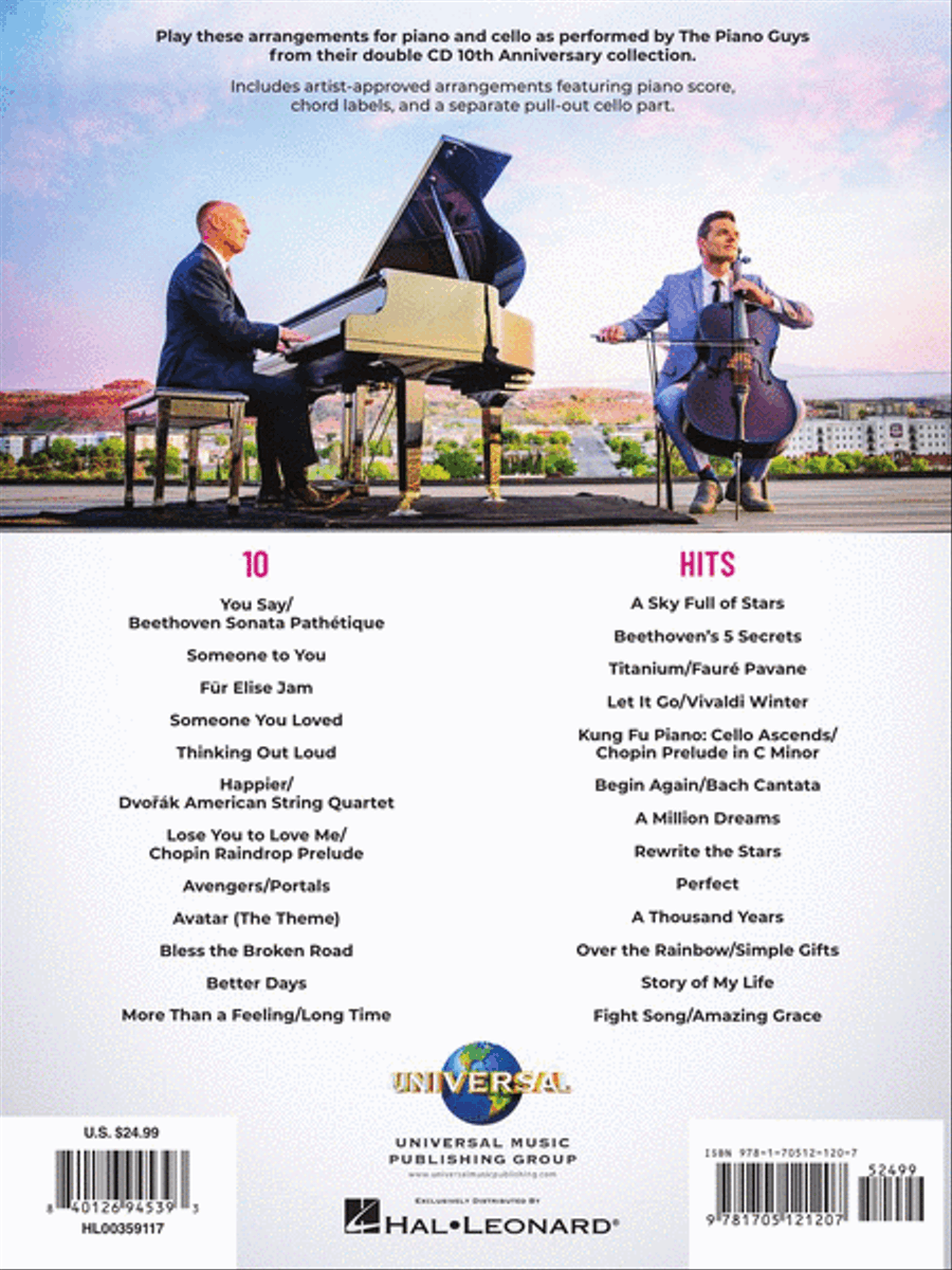 The Piano Guys - 10 [book & CD] Piano scores gallery preview page 8