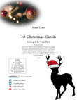 10 Christmas Carols for Flute Duet