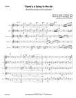 THERE'S A SONG IN THE AIR for unaccompanied WOODWIND QUINTET