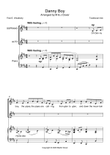 O Danny Boy (Londonderry Air) - SA - Two Part Choir Upper Voices