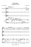 O Danny Boy (Londonderry Air) - SSA - Three Part Choir Upper Voices