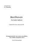 Beethoven. Te solo adoro