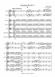 London Trio №1 (Divertimento in C major, Hob.IV:1), for 2 Flute & Strings (arr.), Full Score & Set