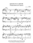 Adagio In G Minor mini preview