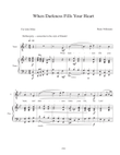 When Darkness Fills Your Heart - aria study for Tenor or Soprano