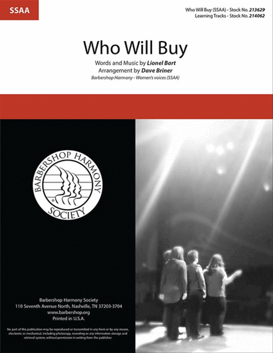 Who Will Buy Who Will Buy SSAA scores gallery preview page 1