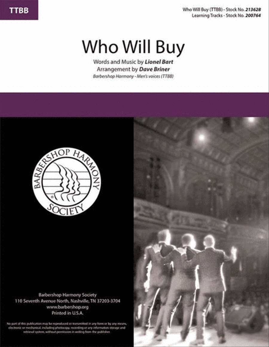 Who Will Buy Who Will Buy TTBB scores gallery preview page 2