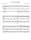 Carol of The Bells Flute Solo