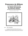 Francesco da Milano: La Canzon Delli Uccelli transcribed for Baritone Ukulele