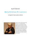 Merry Christmas, Mr. Lawrence