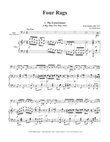 Four Rags for Bass Trombone and Piano