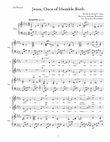 Jesus, Once of Humble Birth: SATB with Piano Accompaniment