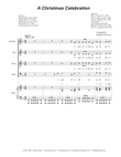 A Christmas Celebration (Vocal Quartet - (SATB) mini preview