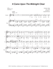 It Came Upon The Midnight Clear (Vocal Trio - (SAB)