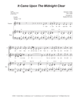 It Came Upon The Midnight Clear (2-part choir - (Soprano and Tenor)