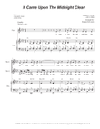 It Came Upon The Midnight Clear (2-part choir)