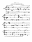 Menuet I for Organ, transcribed for an Overture for strings, recorder and continuo.