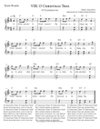 O Christmas Tree for Easy Piano