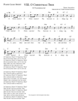 O Christmas Tree for Piano (Lead Sheet)
