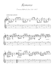 Romance by Molino guitar solo