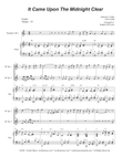 It Came Upon The Midnight Clear (Duet for Bb-Trumpet) mini preview