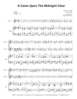It Came Upon The Midnight Clear (Duet for C-Instruments)