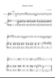 Sussex Carol, For Clarinet & Piano