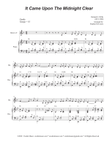 It Came Upon The Midnight Clear (French Horn solo and Piano)