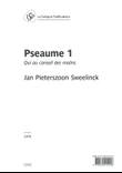 SWEELINCK Pseaume 1 / SATB