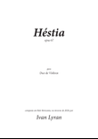Héstia Opus 67