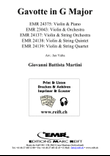 Gavotte in G Major