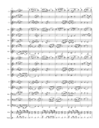 Wedding March for Adaptable Quintet Concert Band scores gallery preview page 3