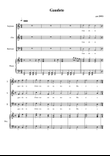 Gaudete for 3 voices (with or without accompaniment)