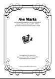 Ave Maria Bach/Gounod - Amazing arrangement for piano trio (pno, vln or flute & cello)
