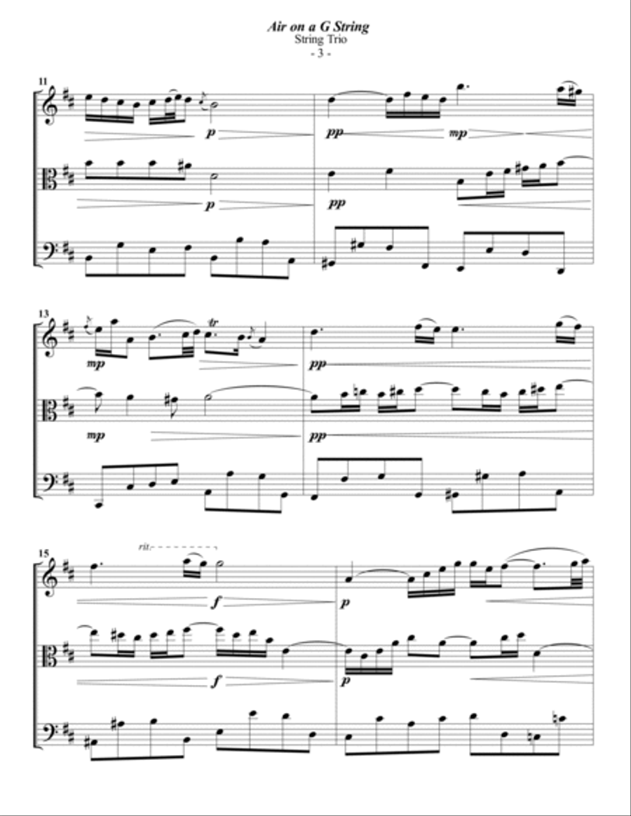 Guthrie: The String Trio Wedding Collection String Trio scores gallery preview page 5