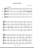 In Dulce Jubilo cello quartet